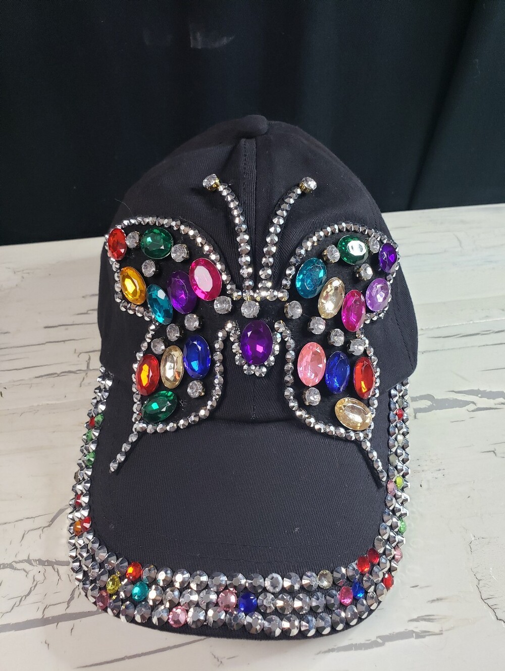 'The Alabama Girl' Rhinestone Cap - Women's, Adjustable - One Size
